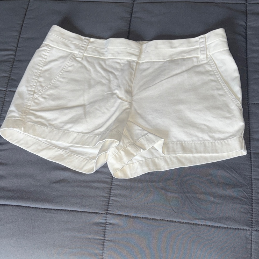 J. Crew Women's White Shorts